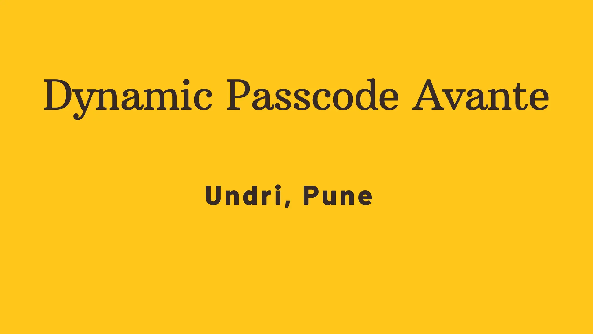 Dynamic Passcode Avante Undri Pune EBrochure.pdf