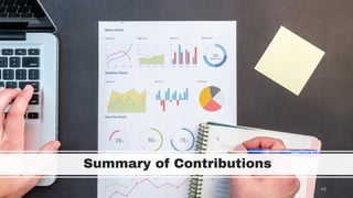 Summary of Contributions
42
 