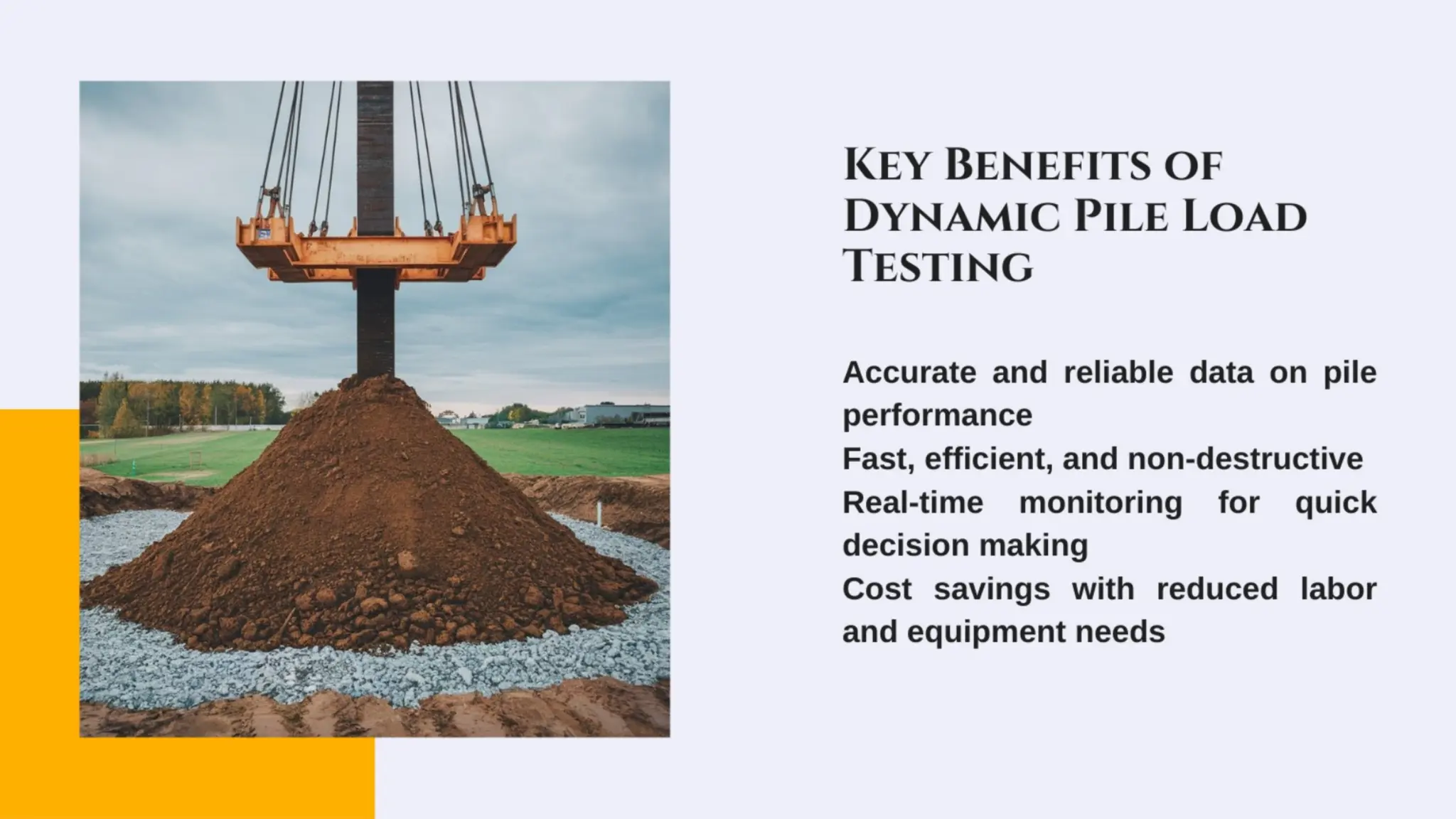 Dynamic Pile Load Test: The Key to Stronger Foundations