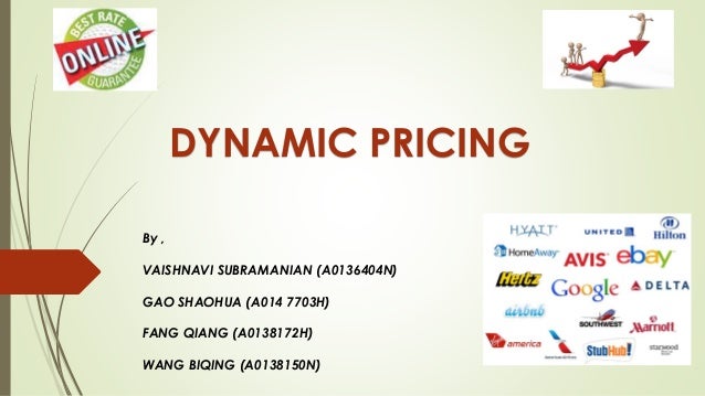Dynamic Pricing Past Present And Future