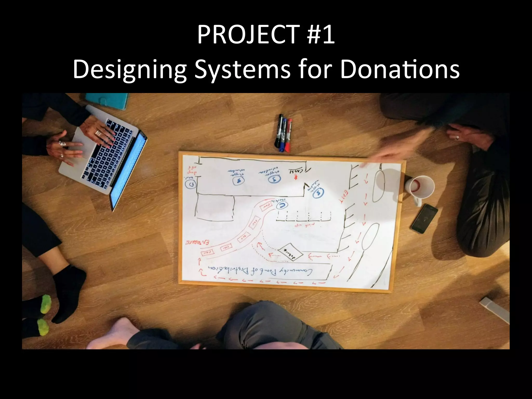 PROJECT	#1	
Designing	Systems	for	Dona>ons	
 
