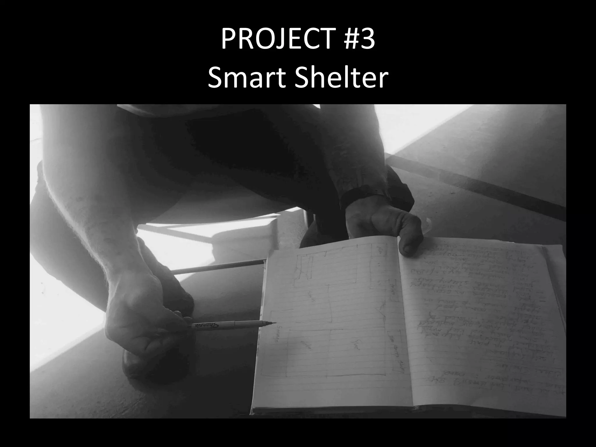 PROJECT	#3	
Smart	Shelter	
 