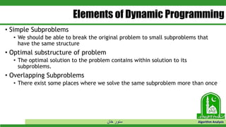 Dynamic programming | PPT