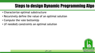 Dynamic programming | PPT
