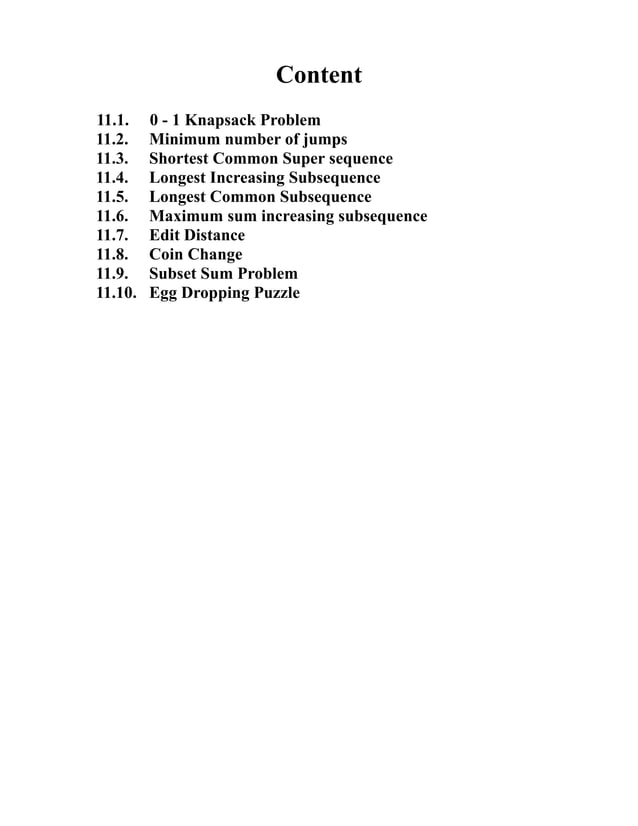 Dynamic programming pdf