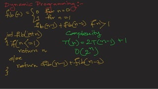Dynamic programming | PPT