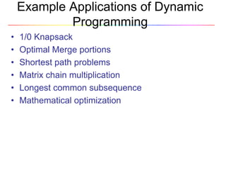 Dynamic programming class 16 | PPTX