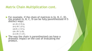 Dynamic programming prasintation eaisy | PPTX