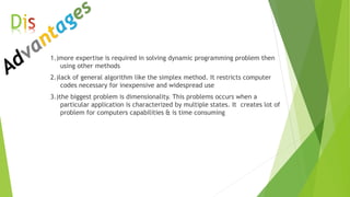 Dynamic programming prasintation eaisy | PPTX