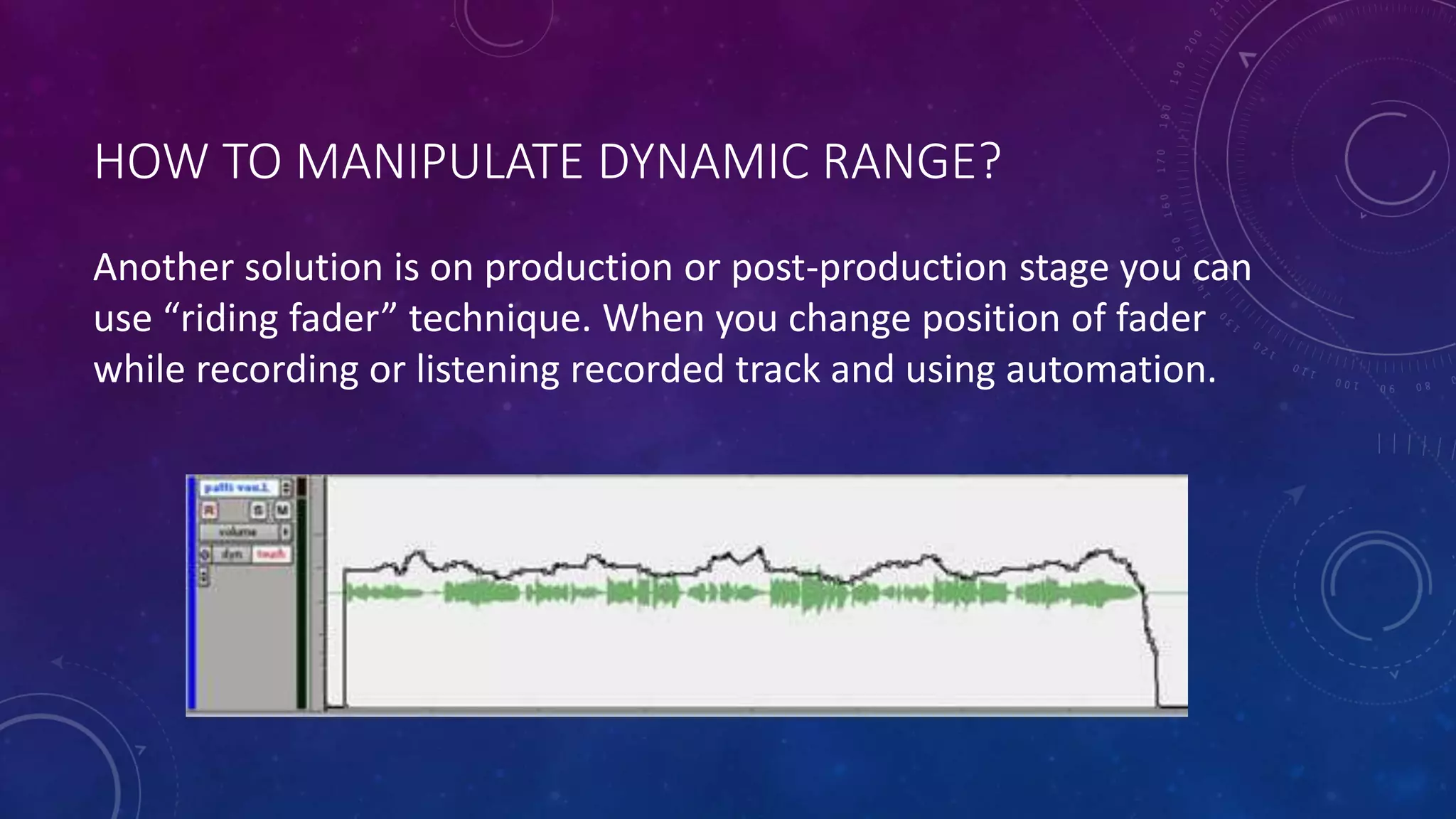 Dynamic range | PPTX