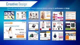 Vizury will create the delivered creatives, tested in global and domestic settings for performance and design *When you deliver in Japan, the characters in the ads will be Japanese. 
Creative Design  