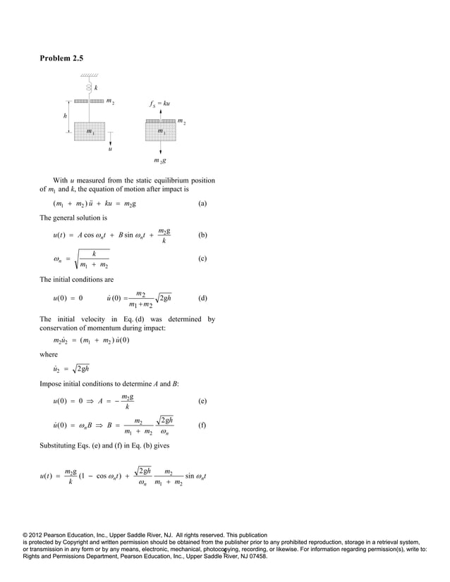 Dynamics of Structures 4th Edition Chopra Solutions Manual
