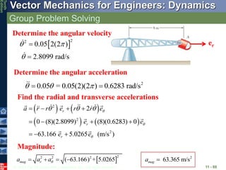 dynamics11lecture kinematics of particles.ppt