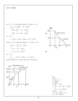 Solutions for Problems in Dynamics (15th Edition) by Russell Hibbeler | PDF