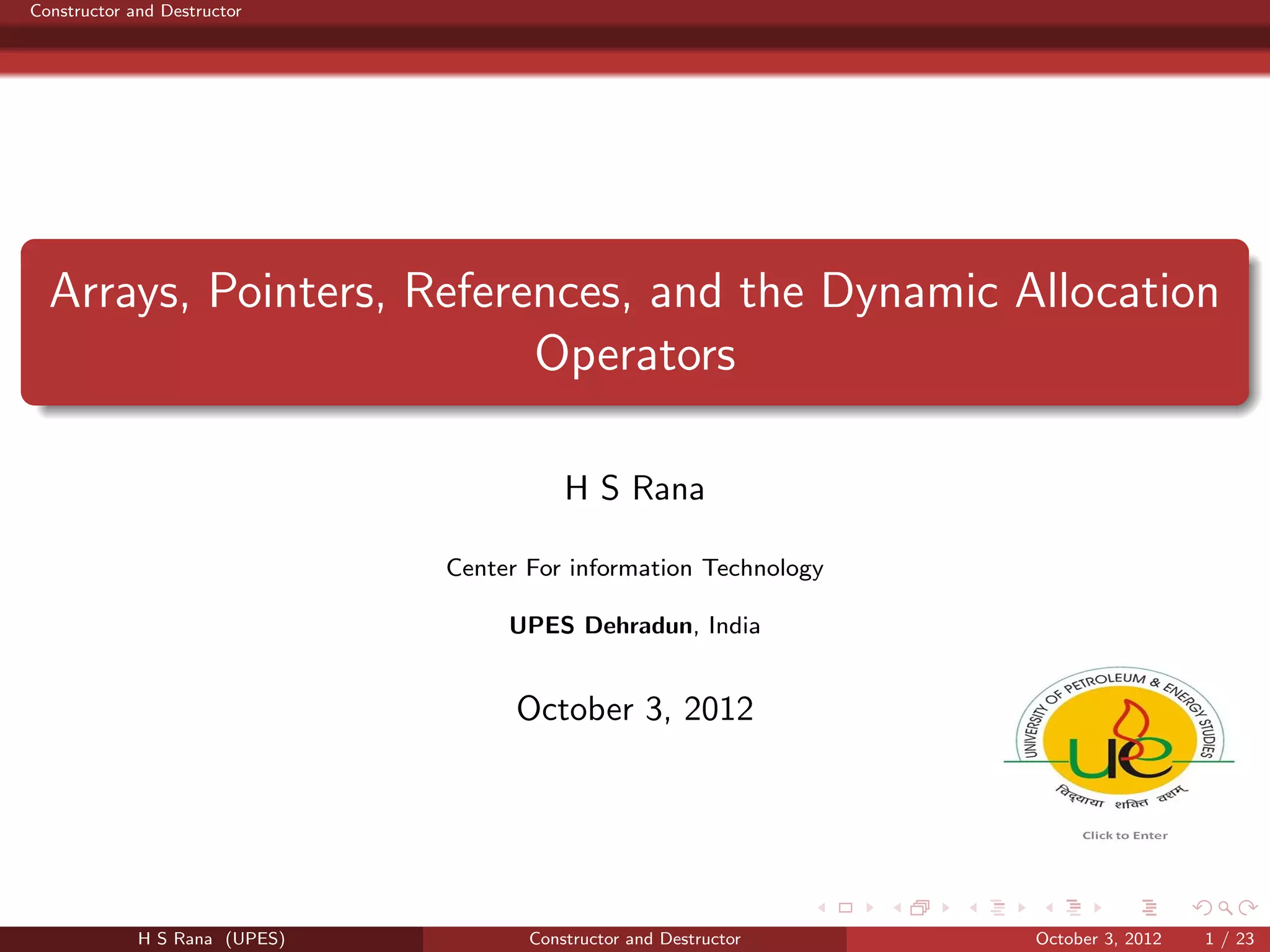 Dynamics allocation | PPT