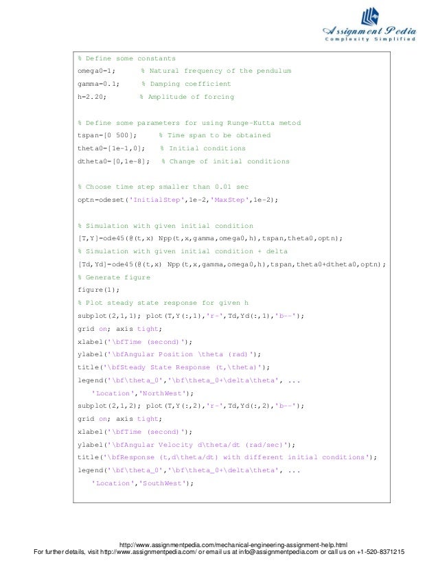 Dynamics homework help