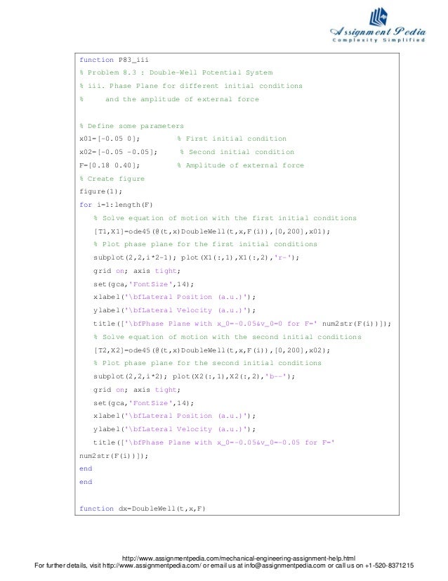 Dynamics homework help