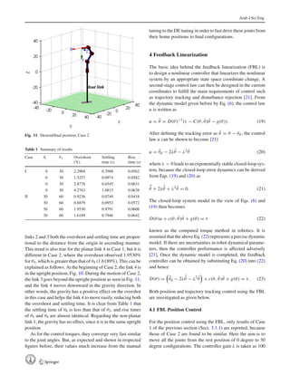 Dynamics and control of a robotic arm having four links | PDF