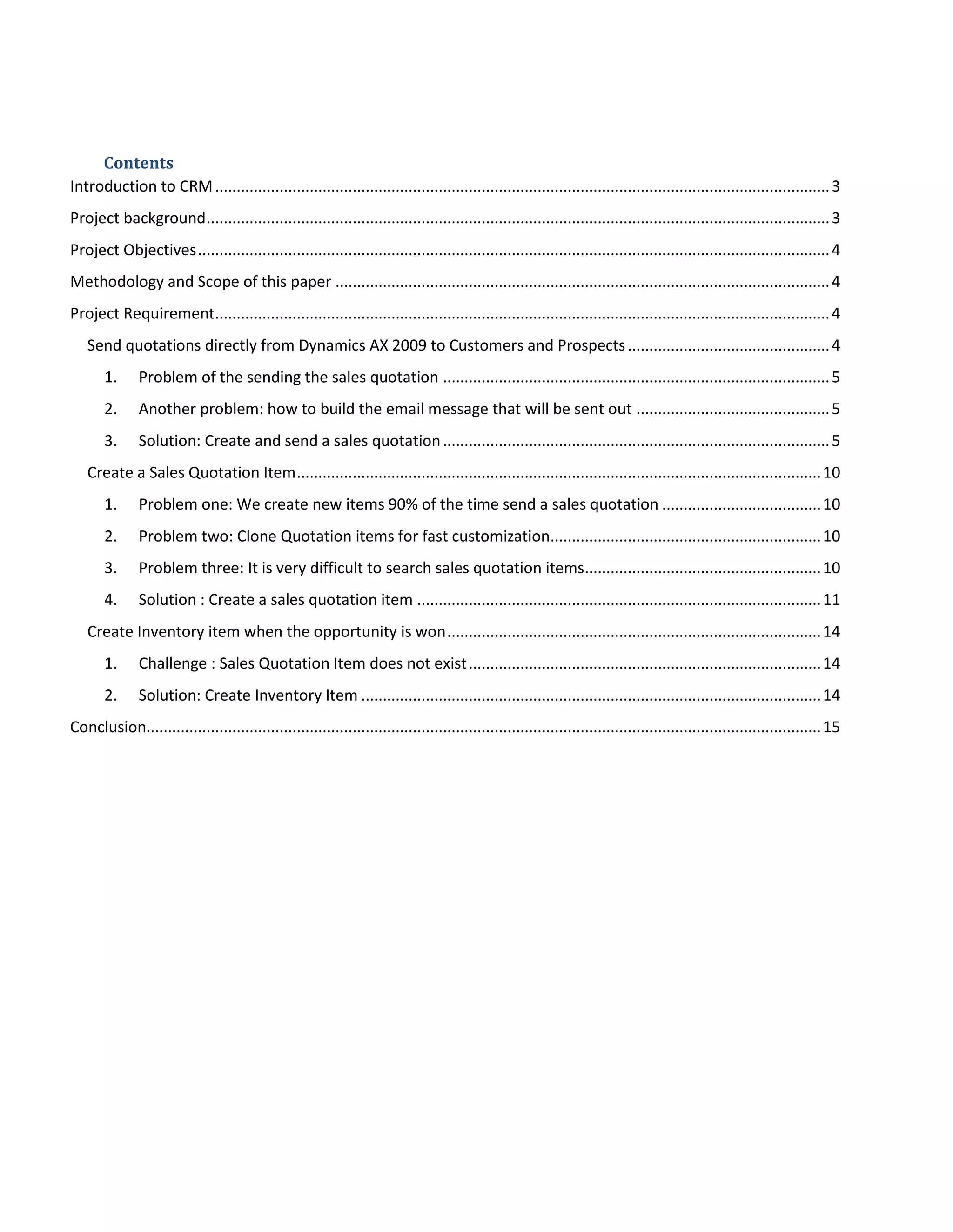 Dynamic Quotation Dynamics AX Fast Sales Quotation | PDF
