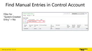 Dynamics Day 2013 Microsoft Dynamics NAV Tips and Tricks 45 in 45 | PPTX