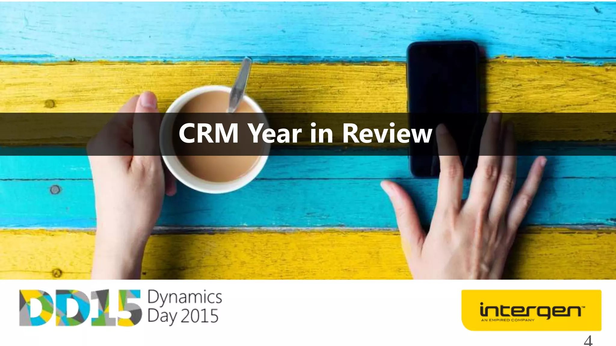 CRM Year in Review
 
