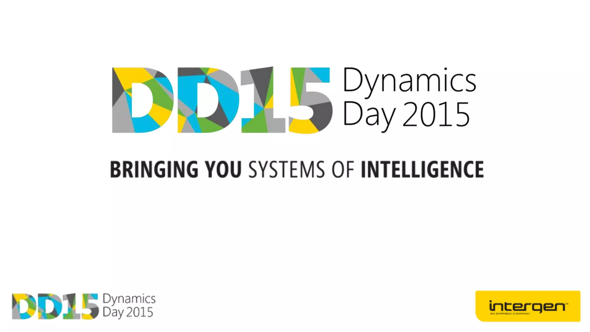 Dynamics Day 2015: Dynamics NAV Roadmap