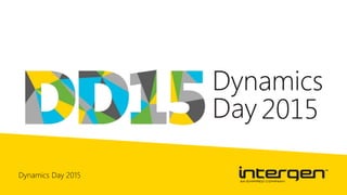 Dynamics Day 2015
 