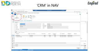 Suzana George
Assessor
Raise quote
1. Suzana agrees with Laura the services to be provided and
generates a quote.
• Quote raised within D365 Sales
module.
2. Laura accepts quote.
• Agreement record is auto-created.
• Client Files are auto-attached to the
Agreement for each type of service.
• Service Booking automatically recorded
in myplace portal (Roadmap).
• Work Order is auto-created in D365
Field Service module to perform an
initial assessment
 