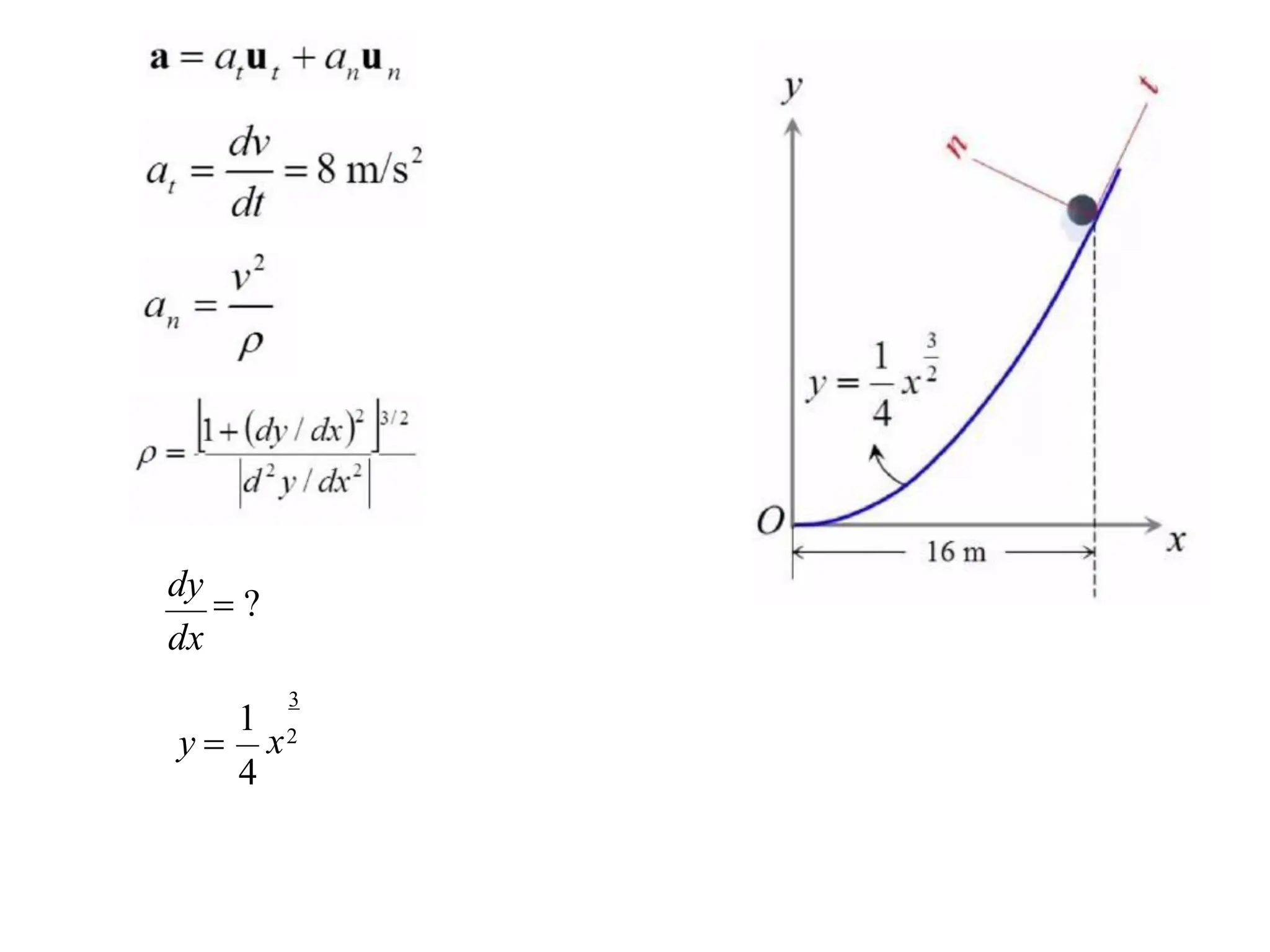 dx
dy
 ?
1
4
3
x2
y 
 