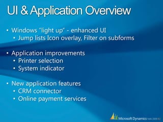 Role tailored NAV with RTC