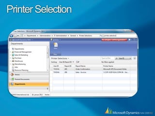 ... role tailored UI and information is fantastic