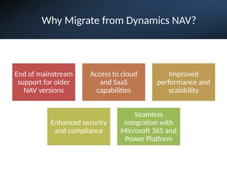 Dynamics NAV Migration to Dynamics 365 Business Central | PPTX