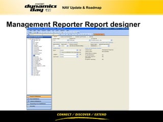 NAV Update & Roadmap




Management Reporter Report designer
 