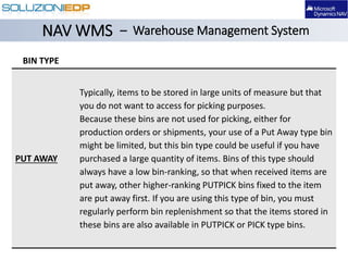 Dynamics NAV Warehouse Management System (WMS)
