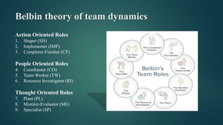Dynamics of teamwork