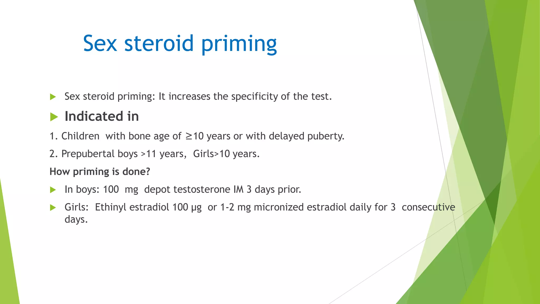 Dynamic testing in endocrinology - pushing limits