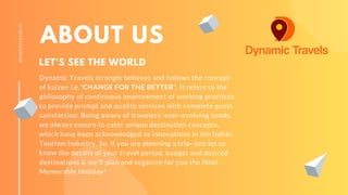 About Us | Dynamic Travels | PDF