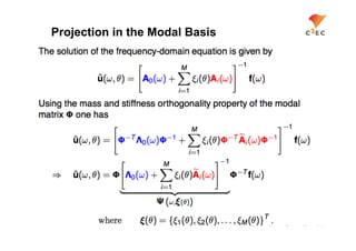Projection in the Modal Basis
 