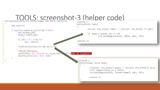 TOOLS: screenshot-3 (helper code)
 