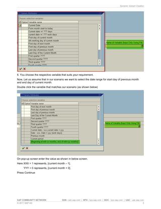 Dynamic variant creation | PDF