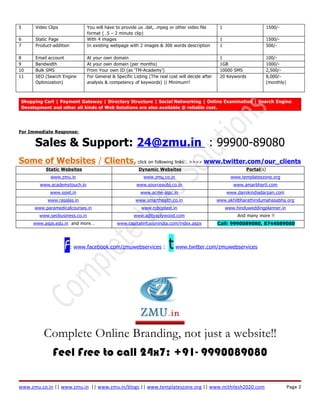 Dynamic Quotation dynamic website quotation | DOC