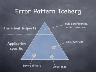 DynaMine: Finding Common Error Patterns by Mining Software Revision ...