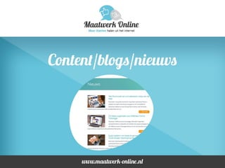 SEO & Facebook presentatie Dynamis Makelaars