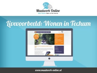 SEO & Facebook presentatie Dynamis Makelaars