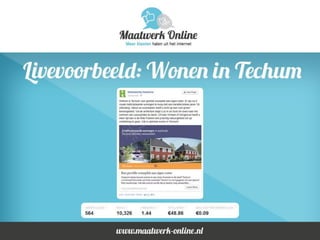 SEO & Facebook presentatie Dynamis Makelaars