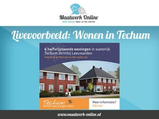 SEO & Facebook presentatie Dynamis Makelaars