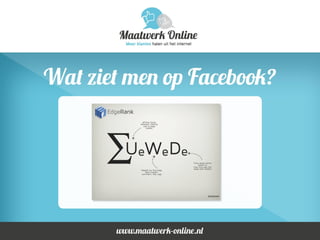 SEO & Facebook presentatie Dynamis Makelaars