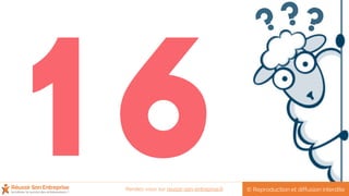 © Reproduction et diffusion interditeRendez-vous sur reussir-son-entreprise.fr
 