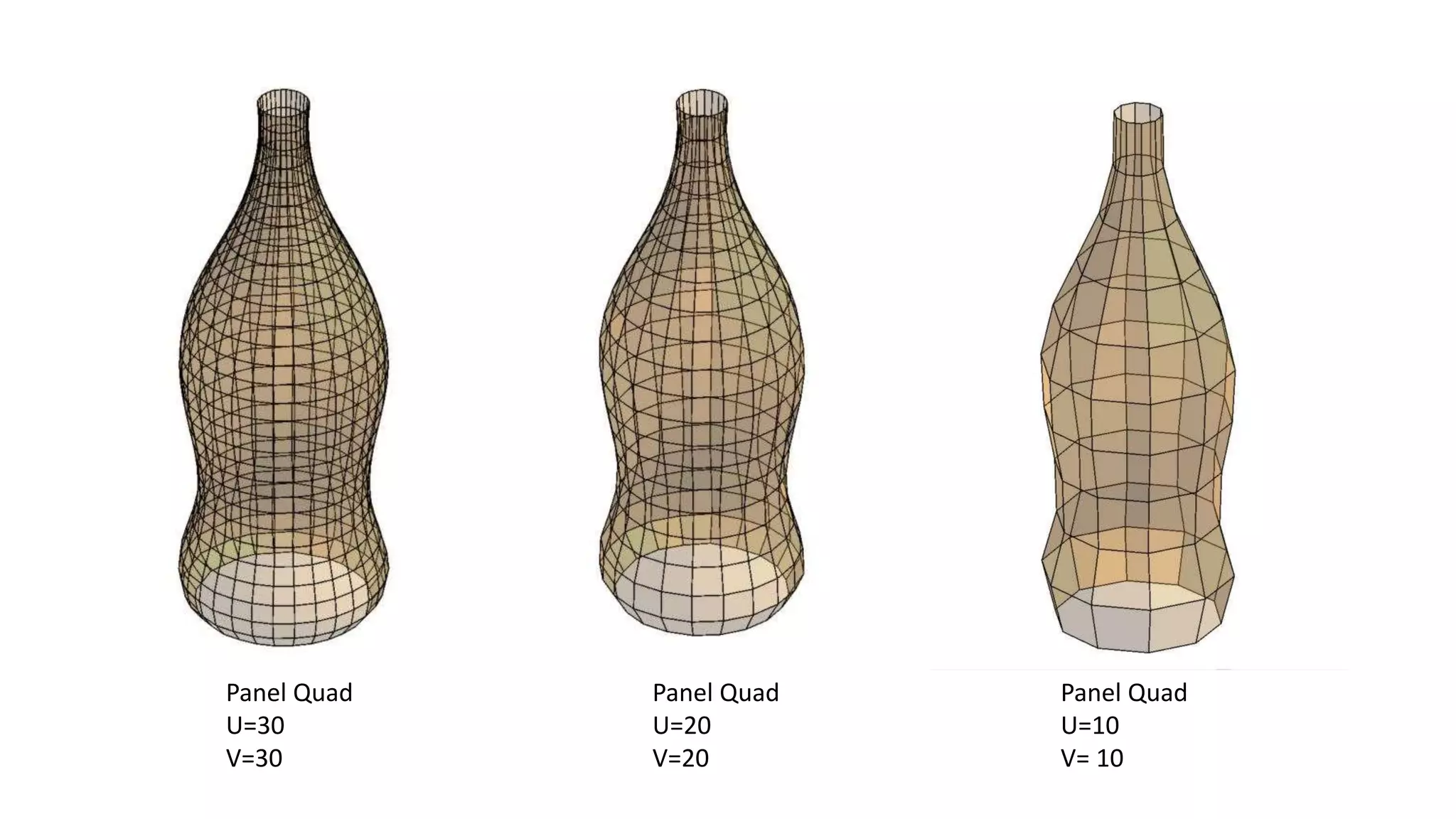 Panel Quad
U=20
V=20
Panel Quad
U=30
V=30
Panel Quad
U=10
V= 10
 
