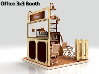 Ofﬁce 3x3 Booth
 